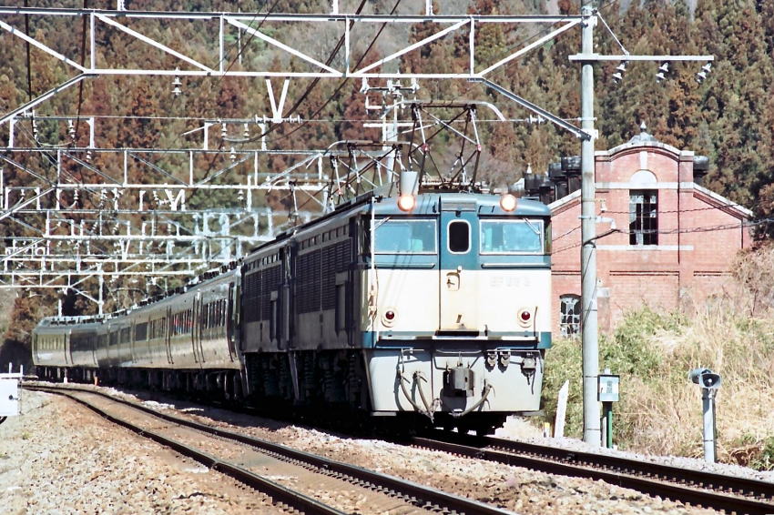 碓氷峠 EF63 EF62 横川 軽井沢 信越本線 画像 写真